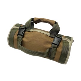 Baoblaze Roll up Tool Bag Rollup Toolbag Heavy Duty Motorcycle Tool Roll Bag Organizer Organizer Gifts for Dad for Electrician Present