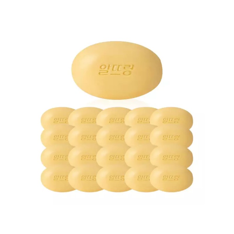Alltong (130g 10개 X 8박스 총80개) 알뜨랑 옐로우/비누/업소용/세수/사우나/여행용/벌크/목욕/때비누/비업소용 (130g 10