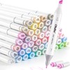Ohuhu Illustration Markers, 48 Light Colors, 49 Pieces, Pastel, Professional