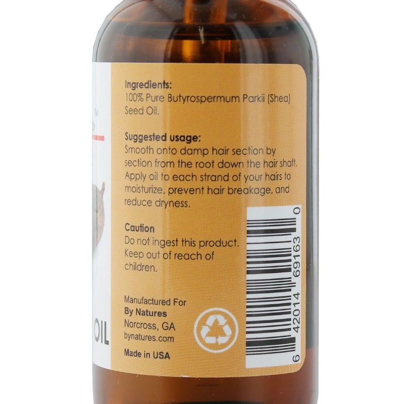 By Natures - AFRICAN SHEA BUTTER Essential Oils 100% natural