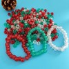 Gxadwzy Pony Beads 6 x 9 mm Glitter with Large