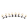 8pcs Brass ABS Sliding Glass Shower Door Rollers Runners Pulleys