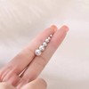 Small Silver Stud Earrings for Women: Hypoallergenic Sterling Silver Round