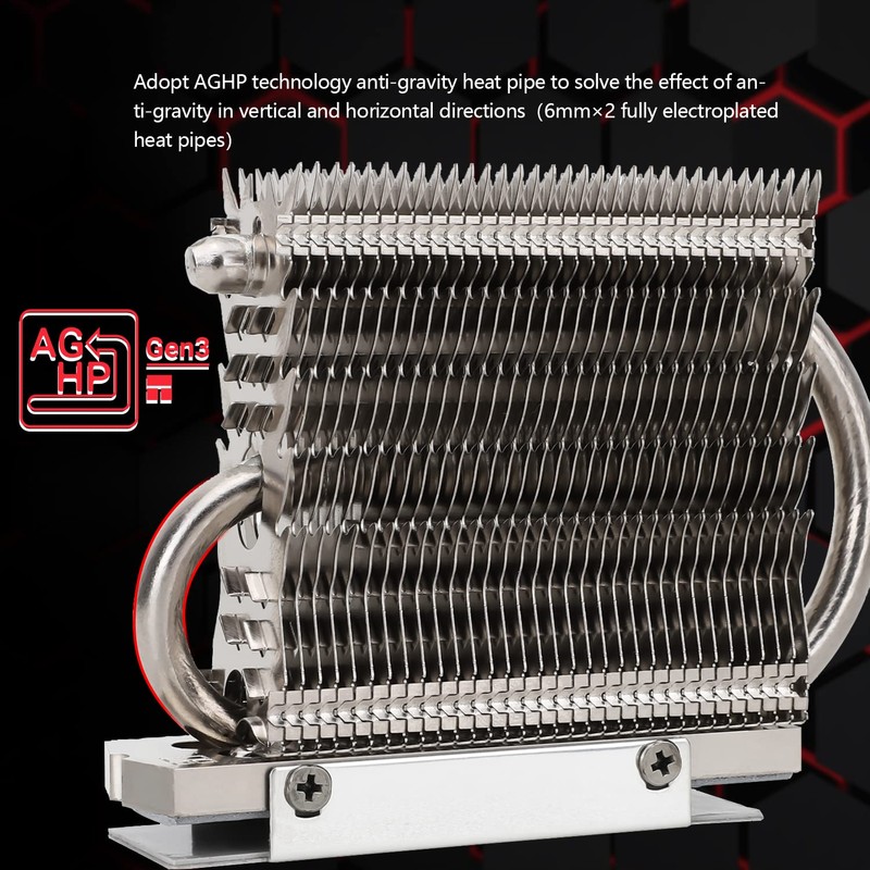 Thermalright HR09 2280 PRO SSD Heatsink Cooler, Double-Sided Heat Sink