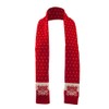 Large Snowflake Designed Scarf - Red OSFM