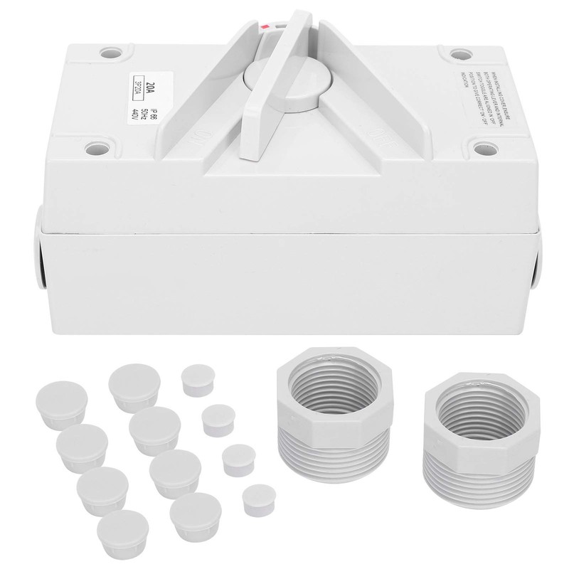 Weatherproof Isolating Switch Dustproof Waterproof 3P Isolator Switch with Super