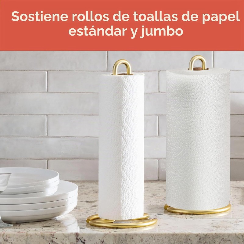 Soporte para Toallas de Papel Spectrum Euro Cromado 41070: Estilo