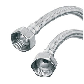 Flexi Flexible Kitchen Basin MonoBloc Tap Connector Hose Pipe 3/4" x 3/4" 30cm Length