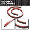 CNNELL New Performance Hood Rubber Seal Compatible with Chevy C5