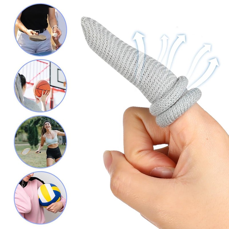 Finger Bandages Tubular 10 Pcs Finger Stall Thumb Bandage Finger