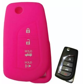 Toyota Keyless Entry Remote Key Fob Rubber Cover For Toyota Camry Corolla 2019 2023
