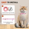 GRETMIX Cat Tracker Collar, Real-Time Tracking Device for Cats, Long