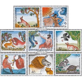 Greece 1643A-1650A (complete.issue.) unmounted mint/never hinged ** MNH 1987 the Fables Äsops (Stamps for collectors) Fairy tales/myths/legends
