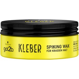 got2b Glue Spiking Wax Hold 6 (75 ml), Hair Wax with Crass Hold for Vertical Styles, Hair Gel for Men Modeled Like a Wax and Holds Like a Glue