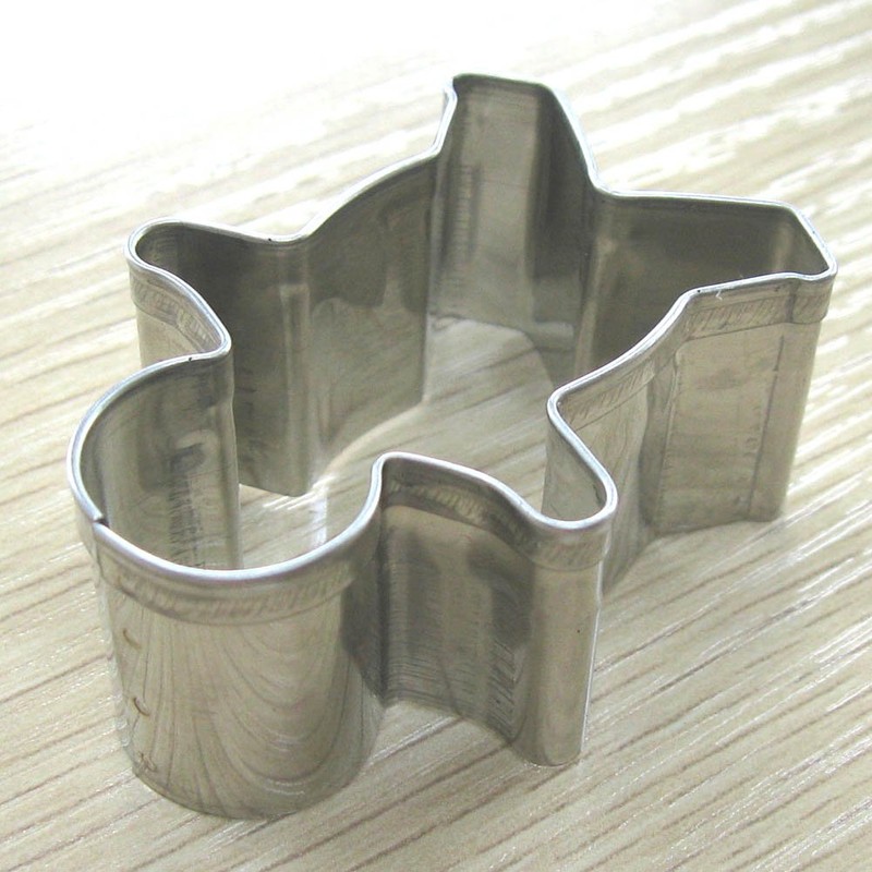 Nagao Cookie Cutter, Stainless Steel, Boy, Small