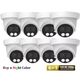 Amview 1/3" 2MP 24HR  full color Sensor switch able full HD 1080P  Security Camera