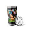 Labradoodle Dog Happy Easter Egg Hunt Bunny Ear Easter Stainless