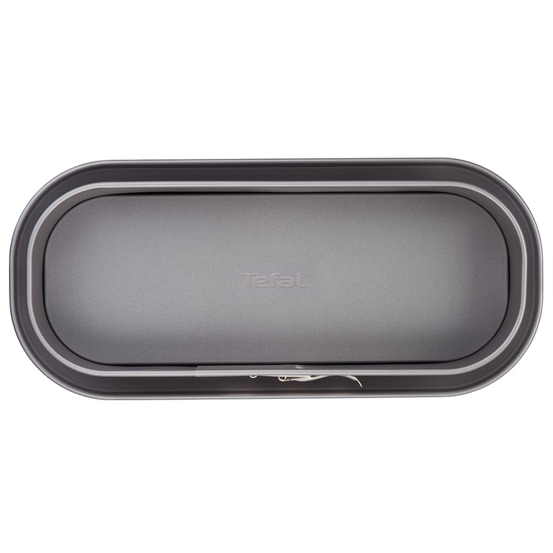 Tefal 1640314 Delibake Kuchenform mit Scharnier, 30 x 11 cm,