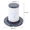 2PCS Robot Vacuum Filters Detachable Robot Vacuum Filters for Rowenta
