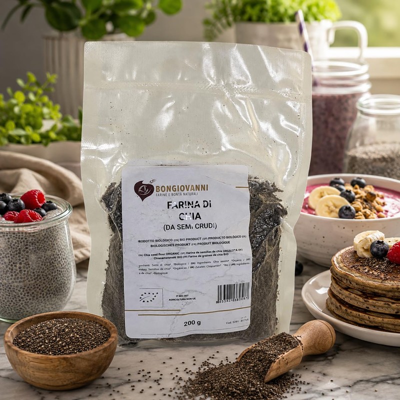 BONGIOVANNI FARINE E BONTA' NATURALI Farina Di Semi Di Chia