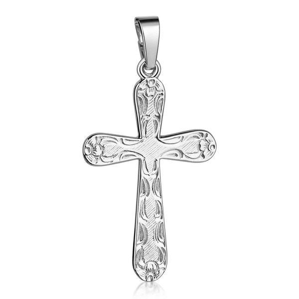 MATERIA by Matthias Wagner Kreuz Anhänger Silber 925 - Damen