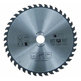 MO-Werkzeughandel 1 x HM circular saw blade, diameter 200 x 30 mm, 40 carbide teeth, saw blade for wood, wood material and plywood, up to 50 times longer durable than conventional CV circular saw