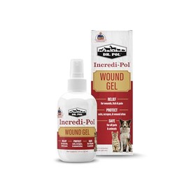 Dr. Pol Incredi-Pol Wound Gel Spray for Dogs, Cats, and All Animals - Dog Wound Care Gel to Relieve Itch and Pain - Protects Wounds, Scrapes, and Incisions - 3 Fluid Ounces