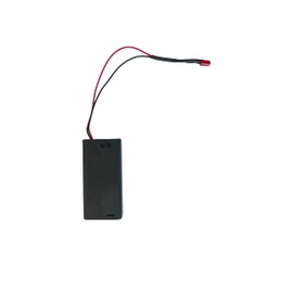 FLASHING LED LIGHT DUMMY SECURITY CAR ALARM (Red, Blue, Green, Yellow and White) (White LED)