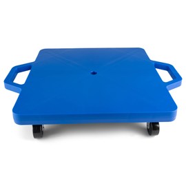 Champion Sports Heavy-Duty Scooter with Handles, 16-Inch, Blue/Yellow