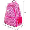 Thorza Tennis Racket Backpack for Women – Lightweight Tennis Bag