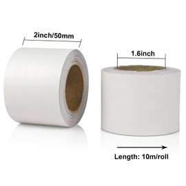 BOMEI PACK Wood Grain Repair Tape,Self Adhesive Repair Patch for Furniture, Floors, Cabinets, Windows, Doors, RV, Home Decor and DIY Projects (2, White)