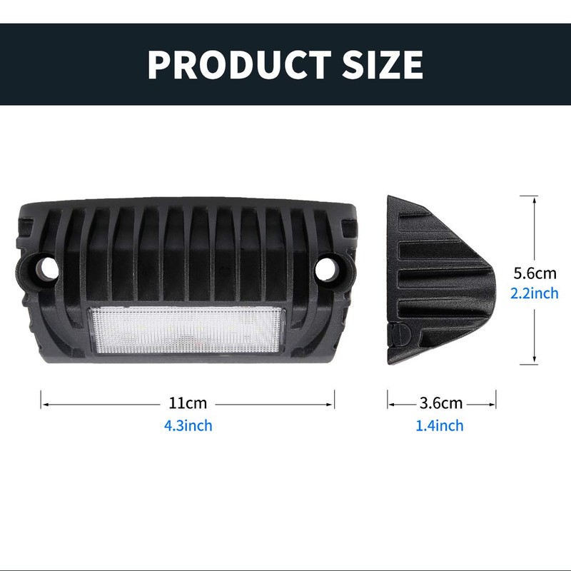 SUPAREE Led RV Lights Exterior, 12 Volt Exterior RV Lights,