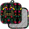[Pack of 2] Pot Holders for Kitchen, Washable Heat Resistant