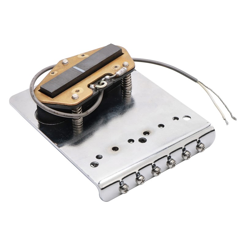 Jiuwu 6 Strings Saddle Bridge Plate Single Coil Neck Pickup