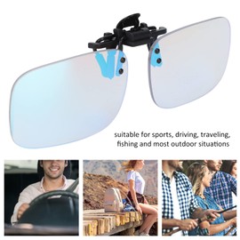 Color Blindness Glasses, Red Green Light Colorblind Correction Glasses Clip On Color Blind Glasses with Special Coating, Lightweight TR material Unisex Colorblind Glasses for Indoor and Outdoor Use