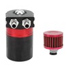 Car Oil Catch Can Internal Baffle Dual Chamber Filter Aluminium