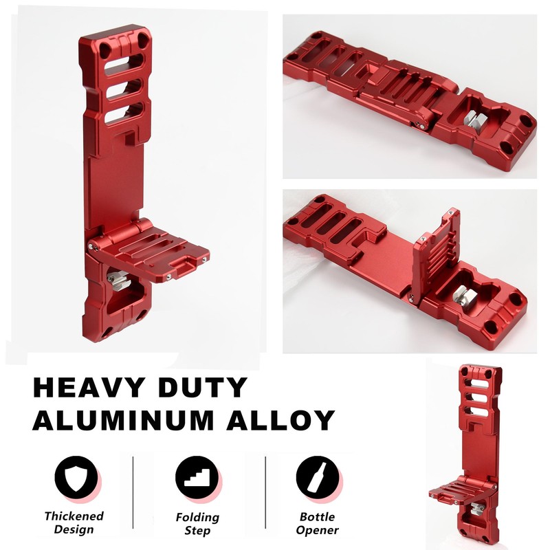 HOZHEM Door Hinge Step Compatible with Jeep Wrangler JK JKU