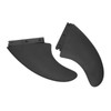 1 Pair of Paddle Board Fins Replacement Windsurfing PVC Surfboard