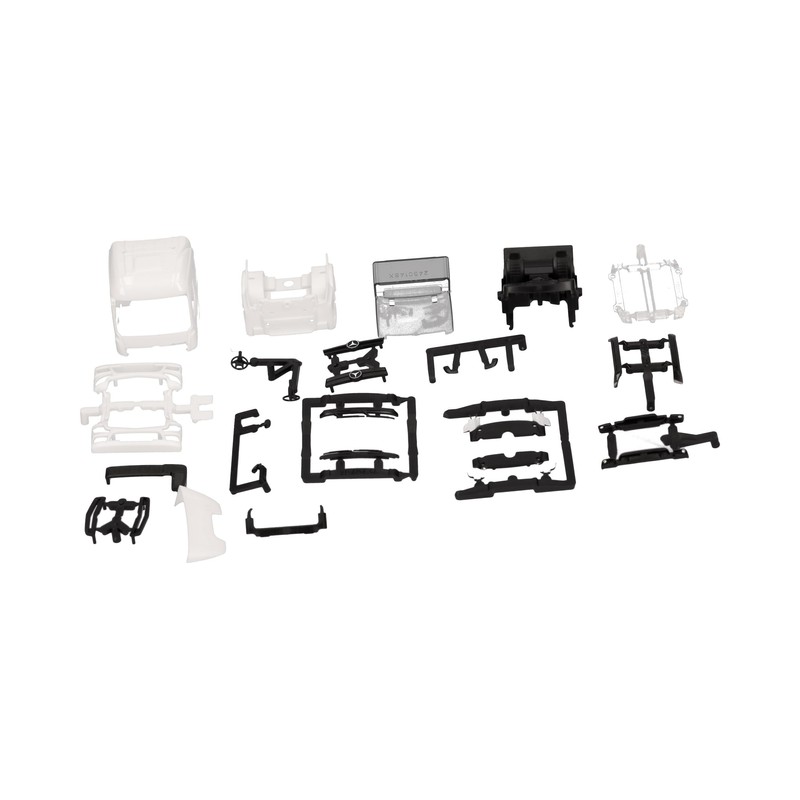 herpa accessorio servizio pezzi cabina Mercedes-Benz Actros Streamspace 2.3 con