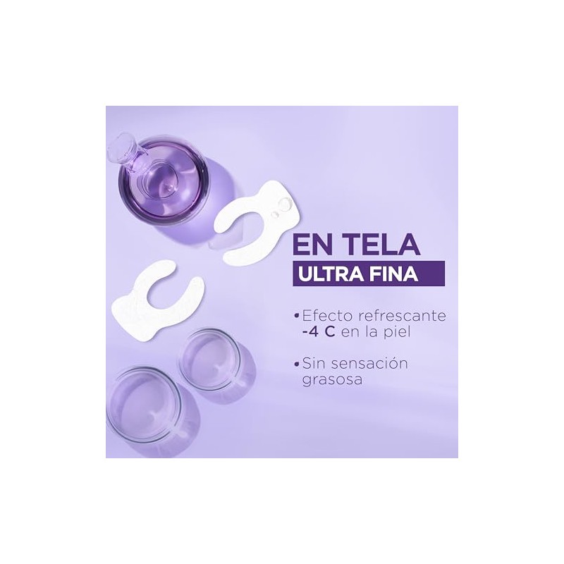 LOréal Paris Revitalift Ácido Hialurónico Mascarilla Ojos Hidratante