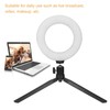 6 Inch Ring Light Dimmable LED Fill Light with Stand