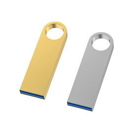 Wooolken Mini USB Stick 3.0 16 GB Metal Waterproof Multicoloured Pack of 2