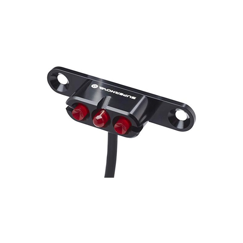 Supernova E3 Tail Light 2-FR Bike Light black 2018