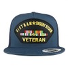 Armycrew 5 paneles Vietnam and Desert Storm Veteran Patch Flatbill