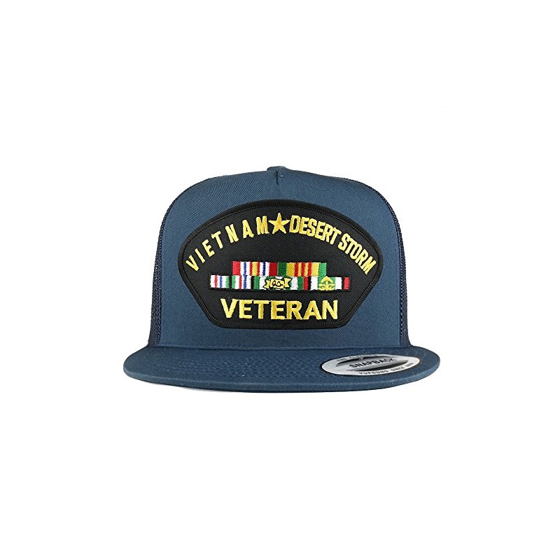 Armycrew 5 paneles Vietnam and Desert Storm Veteran Patch Flatbill