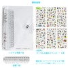 6 Hole A6 Personal Notebook Binder A6 Transparent with Bodan