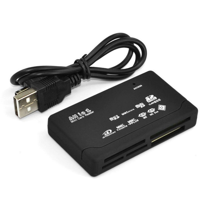 LUPO Memory Card Reader All in One 1 USB Adapter