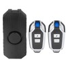 Bicycle Alarm with Remote Control, Wireless Anti-Theft Vibration Motion Sensor,