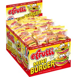 E Frutti Gummy Hamburger and Hot Dog Variety Pack of 120