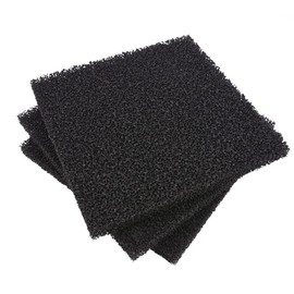 TopHomer Activated Carbon Filters Sponges, 13 x 13 x 1 cm Activated Carbon Foam Sponge Air Filter Impregnated Sheet Pad